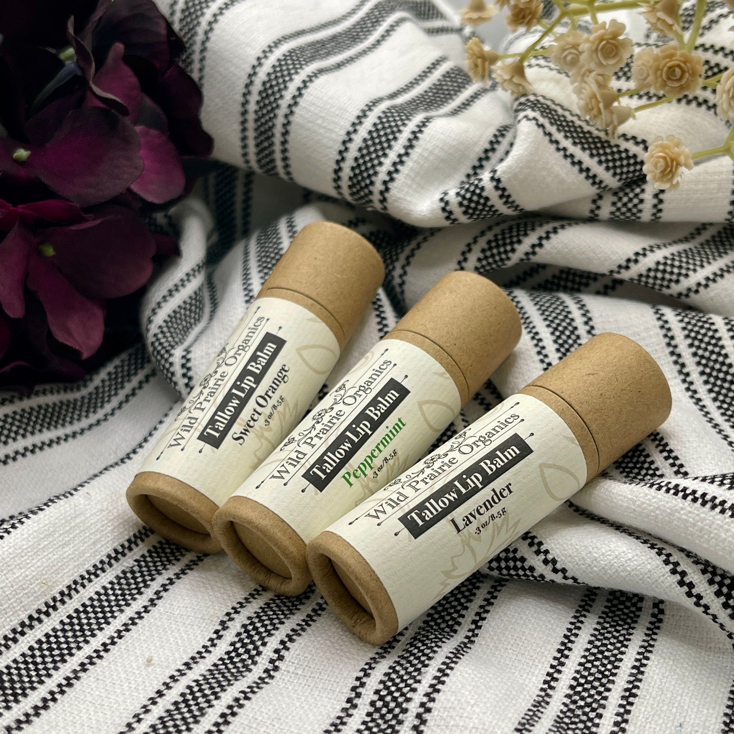 Tallow Lip Balms