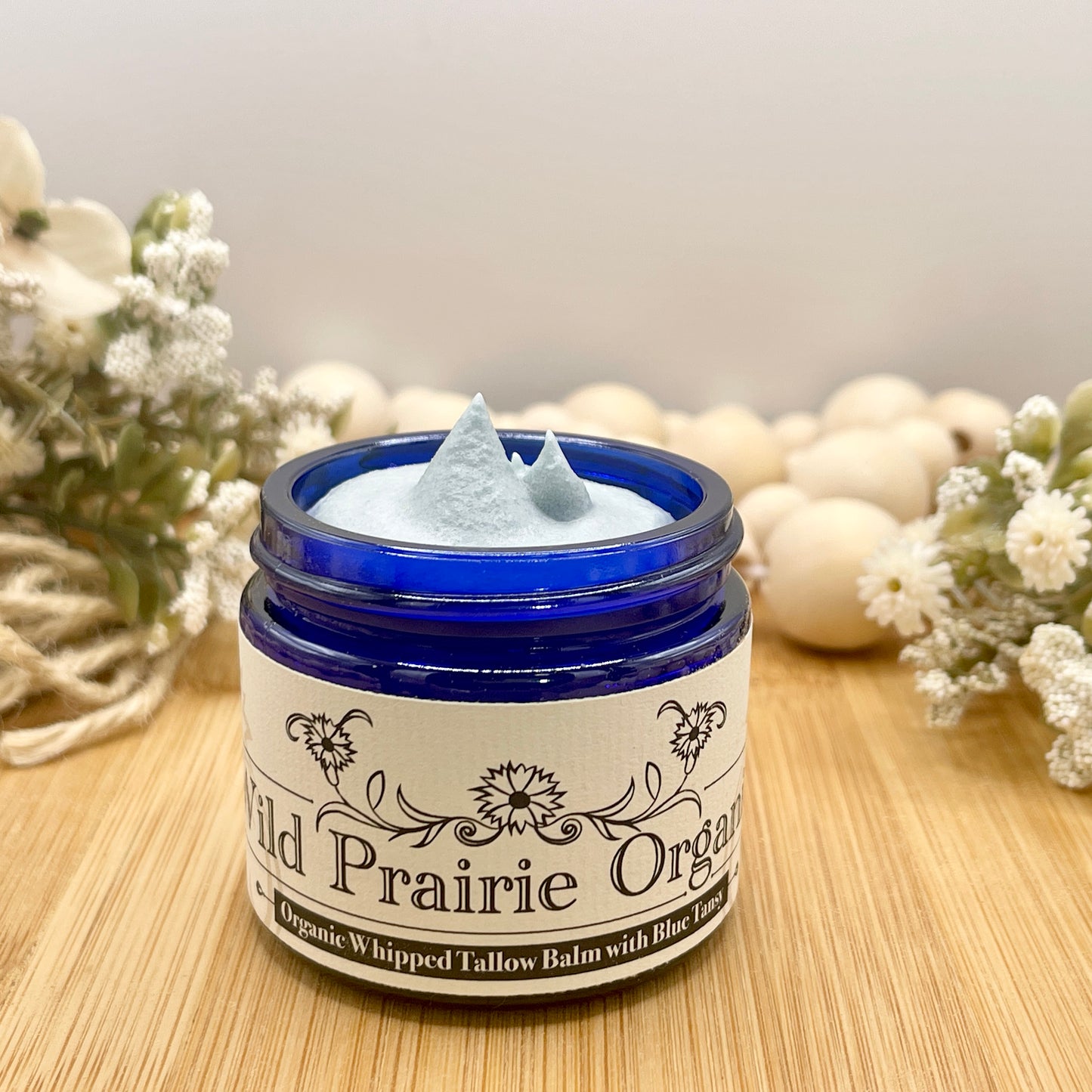 Whipped Tallow Balm with Blue Tansy