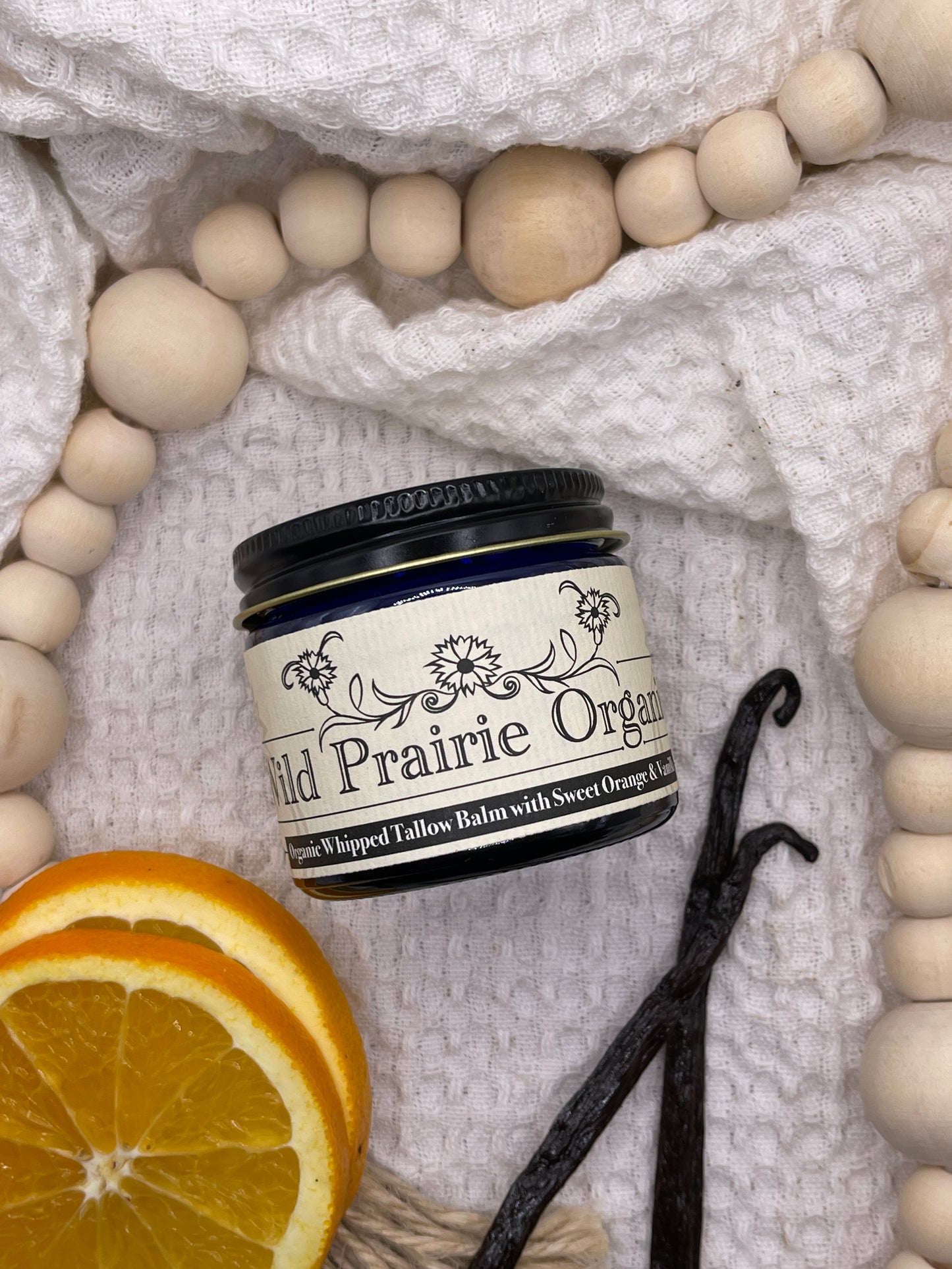 Whipped Tallow Balm with Sweet Orange & Vanilla